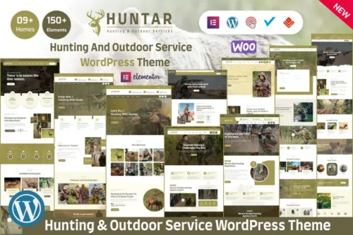 Mua Huntar - Hunting & Outdoor WordPress Theme giá rẻ