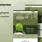 Hydroponex – Hydroponic & Agriculture Elementor Template Kit