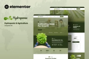 Mua Hydroponex - Hydroponic & Agriculture Elementor Template Kit giá rẻ