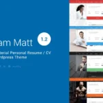 I am Mat – Material Personal WordPress