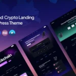 ICO & Crypto Landing WordPress Theme