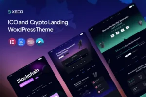 Mua ICO & Crypto Landing WordPress Theme giá rẻ