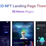 ICO NFT Landing Page WordPress Theme – Cryptlight