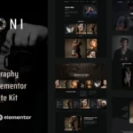 Iconi – Photography & Portfolio Elementor Template Kit