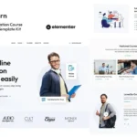 iLearn – Online Education Course Elementor Template Kit