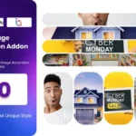 Image Accordion addon for elementor