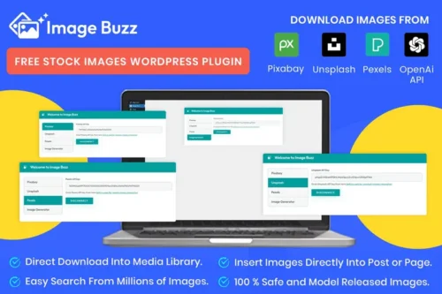 Mua Image Buzz - Free Stock Images WordPress Plugin giá rẻ