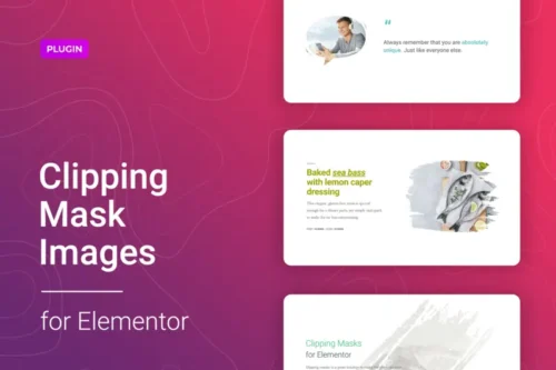 Mua Image Clipping Mask for Elementor giá rẻ
