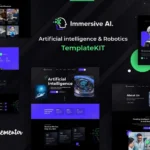 ImmersiveAI – Robotics Elementor Template Kit
