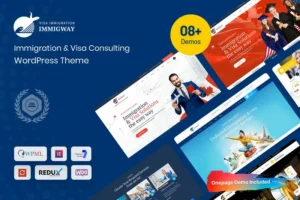 Mua Immigway - Immigration and Visa Consulting Theme giá rẻ