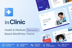 Mua InClinic - Healthcare & Medical WordPress Theme giá rẻ
