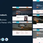 Indext – Industrial Business WordPress Theme