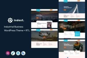 Mua Indext - Industrial Business WordPress Theme giá rẻ