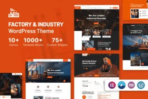 Mua Indsro - Factory & Industry WordPress Theme giá rẻ