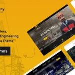 Induscity – Metal & Steel Factory WordPress Theme