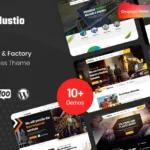 Industio – Industry & Factory WordPress Theme