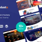 Industo – Industrial Industry & Factory WordPress