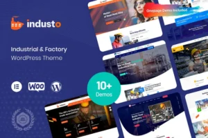 Mua Industo - Industrial Industry & Factory WordPress giá rẻ