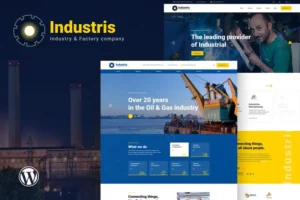 Mua Industris - Factory & Business WordPress Theme giá rẻ