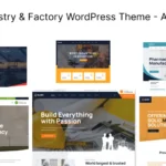 Industry & Factory WordPress Theme – Auntri