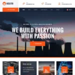 Indutri – Factory & Industrial WordPress Theme