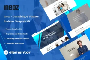 Mua Ineoz - Consulting & Finance Business Elementor Template Kit giá rẻ