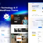Innomax – Technology & IT Startup WordPress Theme