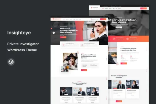Mua Insighteye - Private Investigator WordPress Theme giá rẻ
