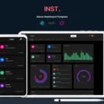 Inst – React Admin Template with GraphQL