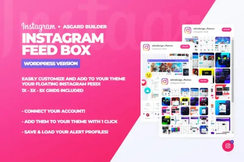 Mua Instagram Feed Box WordPress Plugin giá rẻ
