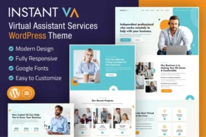 Mua Instant VA | Virtual Assistant WordPress Theme giá rẻ