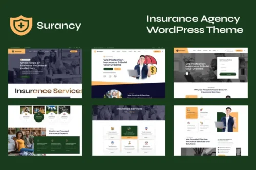 Mua Insurance Agency Company WordPress Theme - Surancy giá rẻ
