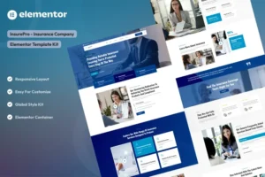 Mua Insure - Insurance Company Elementor Template Kit giá rẻ