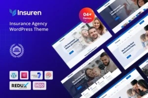 Mua Insuren - Insurance Agency WordPress Theme giá rẻ