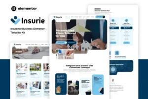 Mua Insurie - Insurance Business Elementor Template Kit giá rẻ