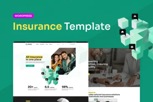 Mua Insurx – Insurance Agency Elementor Pro Template Kit giá rẻ