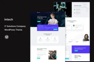 Mua Intech - IT Solutions Company WordPress Theme giá rẻ