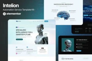 Mua Intelion - Artificial Intelligence Service Elementor Template Kits giá rẻ