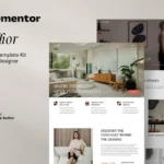 Intellior – Interior Designer & Architect Elementor Template Kit