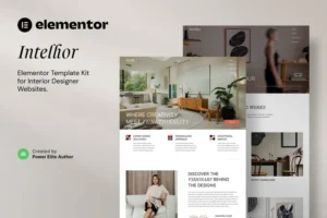 Mua Intellior – Interior Designer & Architect Elementor Template Kit giá rẻ