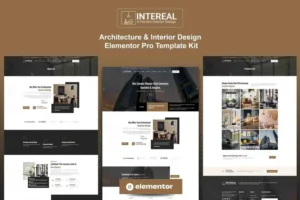 Mua Intereal - Architecture & Interior Design Elementor Pro Template Kit giá rẻ