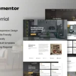 Interrial – Interior Design Service Elementor Template Kit