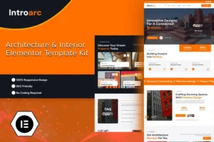 Mua Introarc - Architecture & Interior Elementor Template Kit giá rẻ