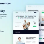 Inzury – Insurance Agent & Consulting Elementor Template Kit