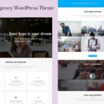 Isabella – Digital Agency One Page WordPress Theme