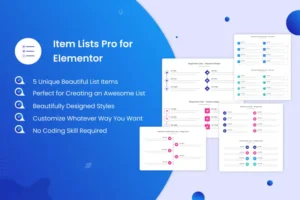 Mua Item Lists Pro for Elementor giá rẻ