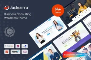 Mua Jackcerra - Business Consulting WordPress Theme giá rẻ