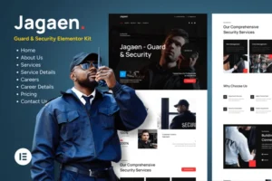Mua Jagaen - Guard & Security Service Template Kits giá rẻ