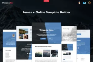 Mua James - Responsive Email + Online Template Builder giá rẻ