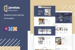 Mua Janelas – Windows & Doors Services WordPress Theme giá rẻ